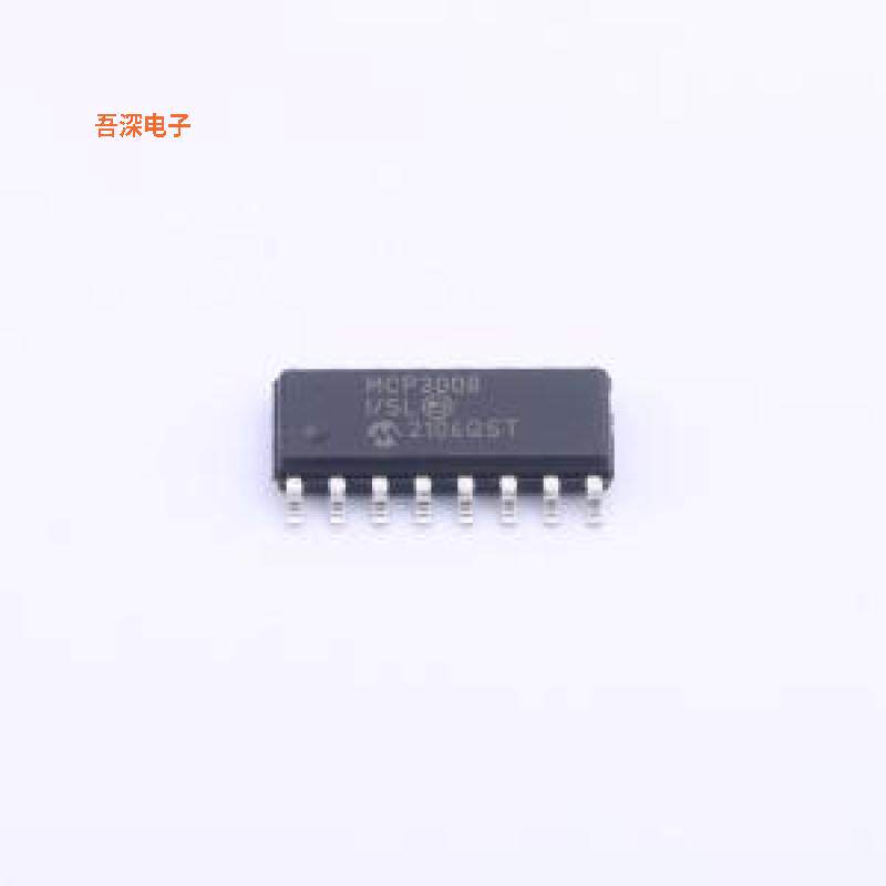 MCP3008-I/SL |原装SOIC-16IC ADC 10BIT SAR 16SOIC