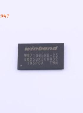 W971GG6NB-25 |原装VFBGA-84IC DRAM 1GBIT SSTL 18 84TFBGA