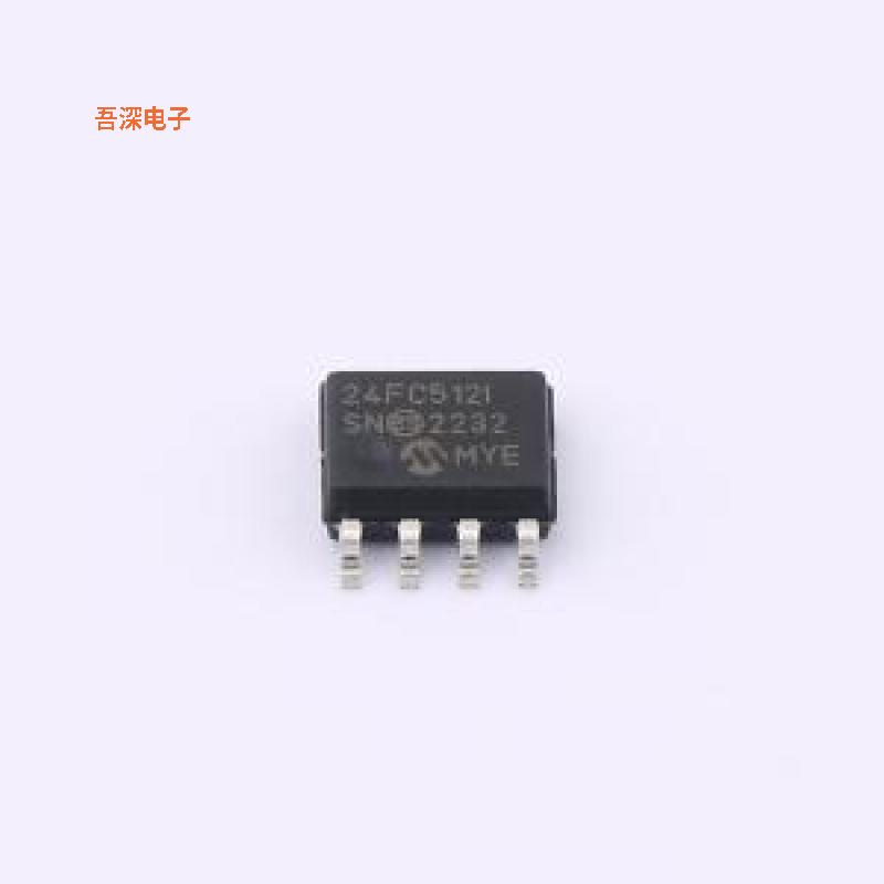24FC512T-I/SN |原装SOIC-8IC EEPROM 512KBIT I2C 1MHZ 8SOIC