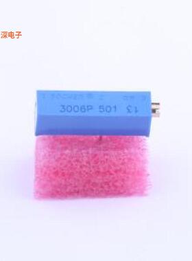 3006P-1-501 |原装插件TRIMMER 500OHM 0.75W PC PIN SIDE