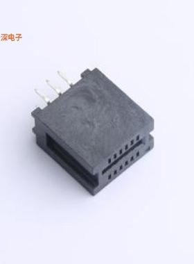 HED12LP03BK |原装插件,P=1.27mm金手指