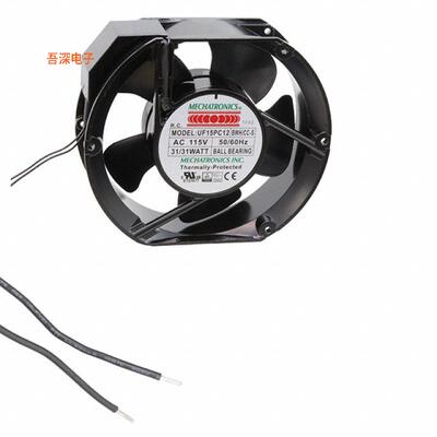 UF15PC12-BWHR/CC-S|115VACFAN AXIAL 172X51MM 115VAC WIR