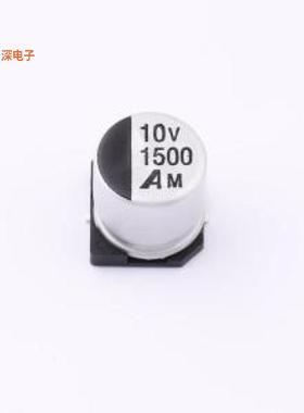 GVM1A158M1010CN |贴片型铝电解5000Hrs,-55~+105℃,0.06Ω