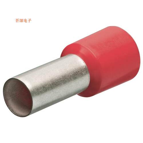 97 99 332 |类型:单线CONN FERRULE DIN 18AWG RED 200PC