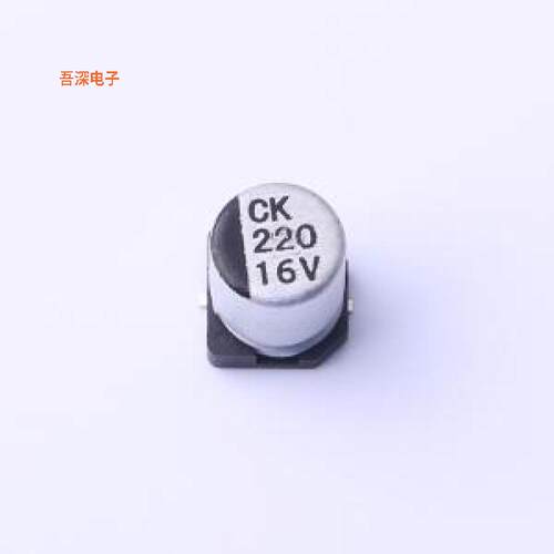 CK1C221M0607|原装SMD,D6.3xL7.7mm贴片型铝电
