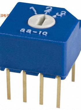 SS-10-23NPE |DP3TSWITCH ROTARY DIP DP3T 0.1A 5V