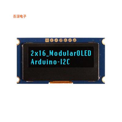 NHD-0216AW-IB3|32.0O MODULE 32DIG 16 X 2 PASSIV