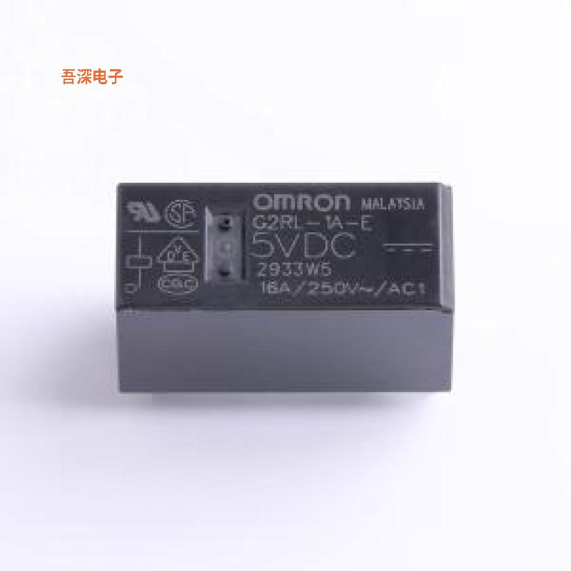 G2RL-1A-E DC5 |原装DIPRELAY GEN PURPOSE SPST 16A 5V
