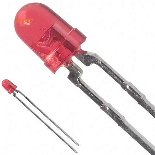 HLMP-1321-G0002 |原装全新 RED CLEAR T-1 T/H