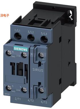 3RT20281AC20|原装全新CONTACTOR S0 38A 24VAC 1NO/1NC