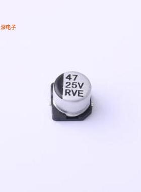 RVE47UF25V67RV0069 |原装SMD,D6.3xL5.4mm贴片型铝电解