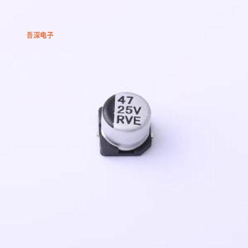 RVE47UF25V67RV0069 |原装SMD,D6.3xL5.4mm型铝电解电容