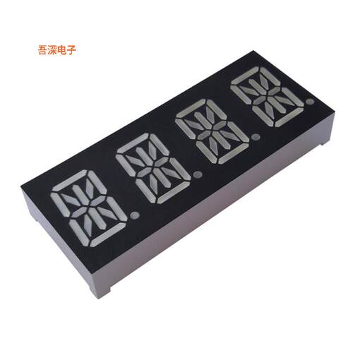 KWA4-542AVB|原装全新0.54 inch (13.80 mm), Red Quadr