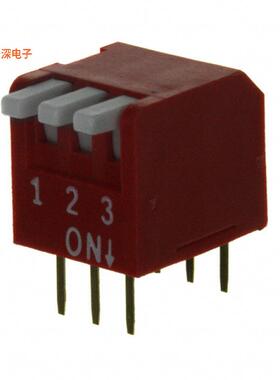 KAP1103E |SPSTSWITCH PIANO DIP SPST 0.025A 24V