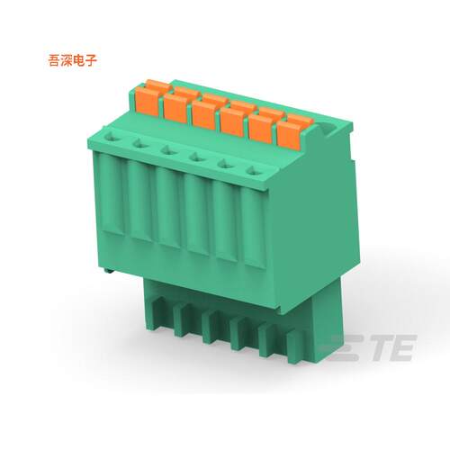 2842528-6|插头，母插口TERM BLOCK PLUG 6POS 2.50M