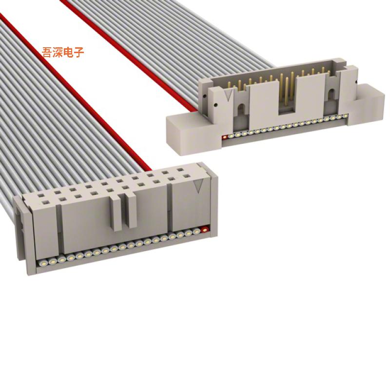 M3CWK-2006J |插口至插头IDC CABLE - MKC20K/MC20G/MPL20K