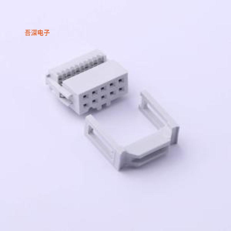 71600-010LF |原装P=2.54mmCONN RCPT 10P IDC 28-30AWG GOLD