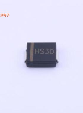 HS3D |原装SMC(DO-214AB)DIODE STANDARD 200V 3A DO214AB
