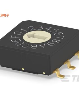 MRSSV1DR16SMGWTR |原装全新SWITCH ROTARY DIP HEX 0.4VA 20V