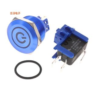 SPDT 前面板安裝 16A 125V SWITCH DHU281NGUBNB