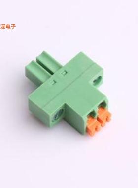 DB2EKNM-3.5-2P-GN |原装插件,P=3.5mm插拔式接线