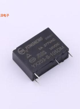 YX203-S-105DM |功率继电器电流5A,5VDC,1组常开，0.2W