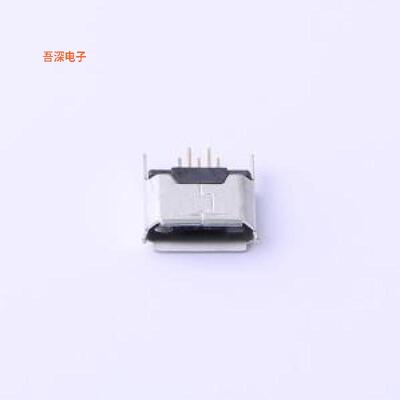 USB-MR-D-028 |MICRO 5P 180度B型2.0卷边USB插