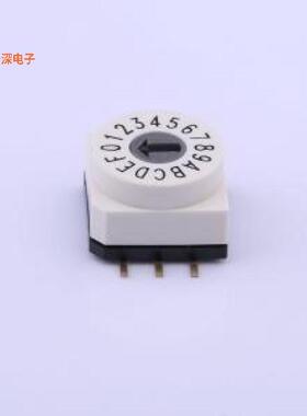 RBM3-16RBVR|直插旋钮 16档旋转编码器SMD,10x10m
