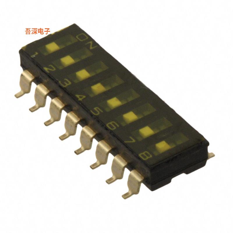 A6S-8102-PH |SPSTSWITCH SLIDE DIP SPST 0.025A 24V