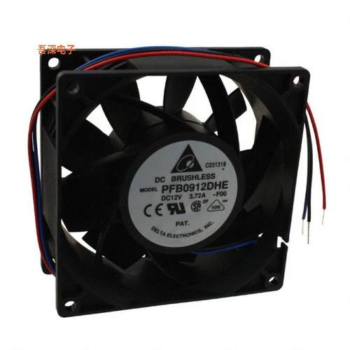 PFB0912DHE-F00 |12VDCFAN AXIAL 92X38MM 12VDC WIRE