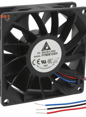FFB0812SH-F00 |12VDCFAN AXIAL 80X25.4MM 12VDC WIRE