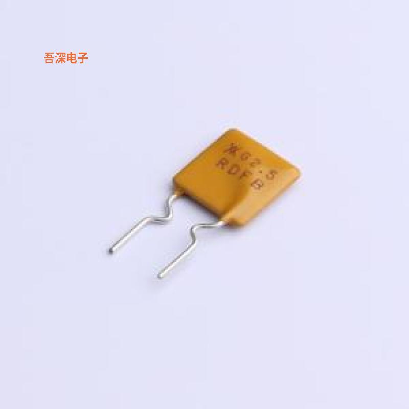 RGEF250 |原装插件PTC RESET FUSE 16V 2.5A RADIAL