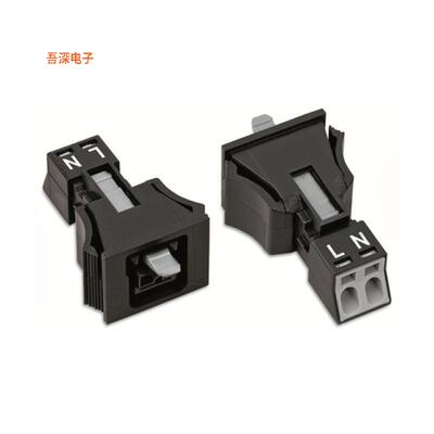 890-702 |插头，母插口TERM BLOCK PLUG 2POS 4.40MM