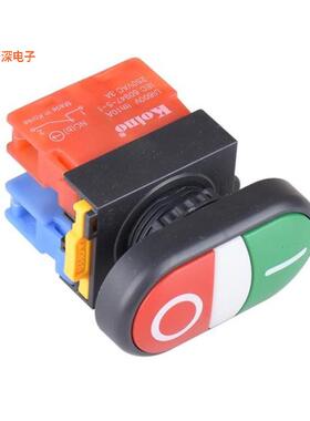 NS22-DM-L3C1A1B |前面板安装22mm PUSH BUTTON