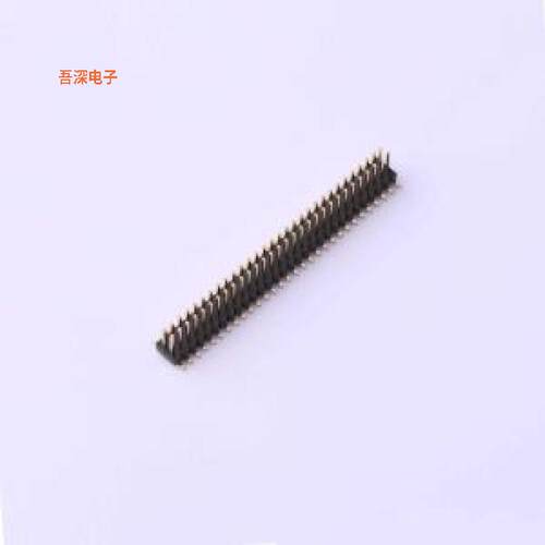 X1321WVS-2x30J-C40D53|排针上针4.0,PB0.1mm,6T料,Au足1