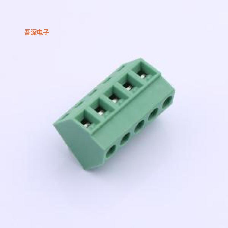 DB127S-3.81-5P-GN-S |原装P=3.81mm螺钉式接线