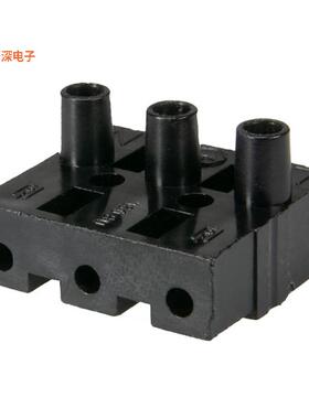 160 BU/ 3 DS SW |板至电缆/导线CONN TERM RCPT 3POS SCREW