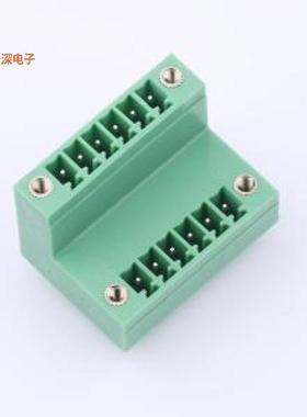 KF2EDGVTM-3.5-2*6P |绿保插拔式接线插件,P=3.5mm