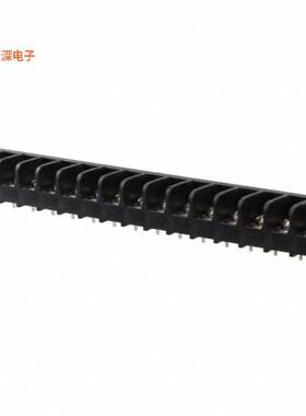 9-1437653-4 |隔板接线座CONN BARRIER STRP 16CIRC 0.375