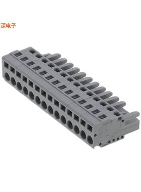 231-114/026-000 |原装全新TERM BLOCK PLUG 14POS 5MM