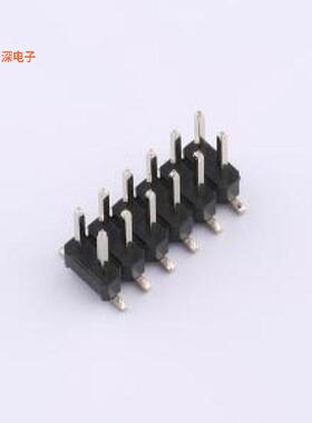 FG-PZ2.54-2-06P-SMT |排针排针2.54 2*6 塑高2.54 贴片