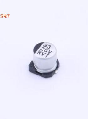 RVT1E330M0505 33UF 25V |原装SMD,D5xL5.4mm贴片型铝电解