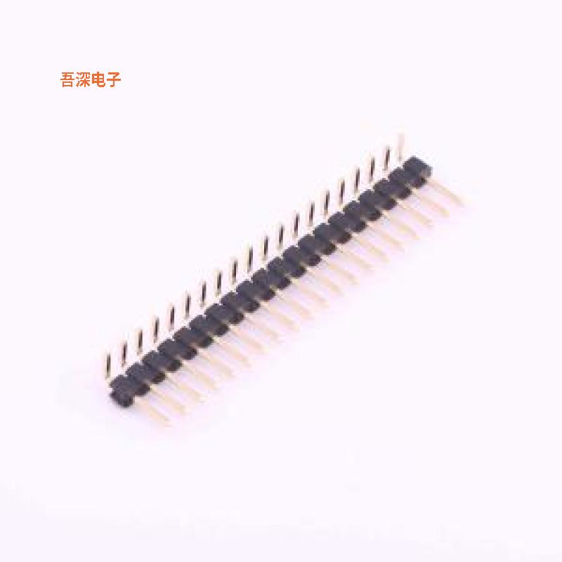 X6511WR-20H-C30D60R2 |高镀金 抗氧化排针弯插,P=2.54mm