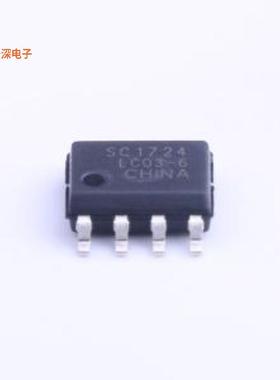 LC03-6.TBT |6V,100A,Cj=16pFTVS DIODE 6VWM 20VC 8-SOSO-8