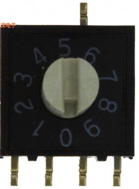 A6RS-101RS-P |BCDSWITCH ROTARY DIP BCD 0.025A 24V