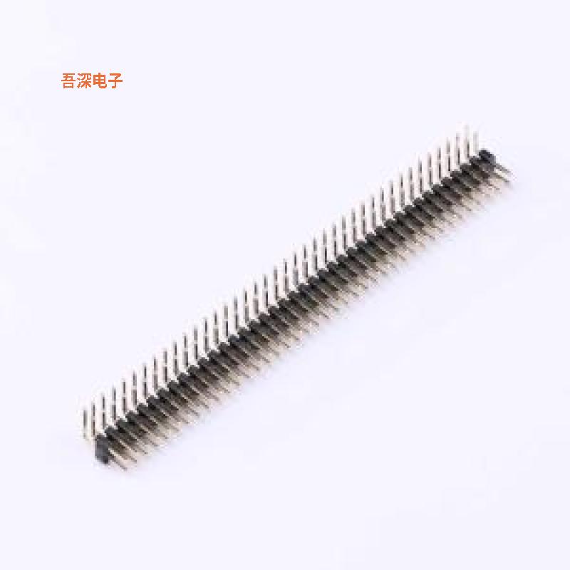 DZ200W-22-80-52 |排针2.0mm 2x40P弯插 方针排针弯插,P=2mm