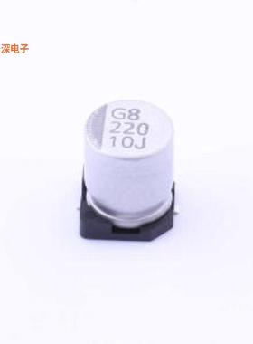 VEJ221M1ATR-0607 |原装SMD,D6.3xL7.7mm贴片型铝电解