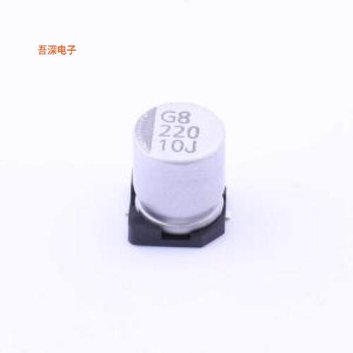 VEJ221M1ATR-0607|原装SMD,D6.3xL7.7mm贴片型铝电