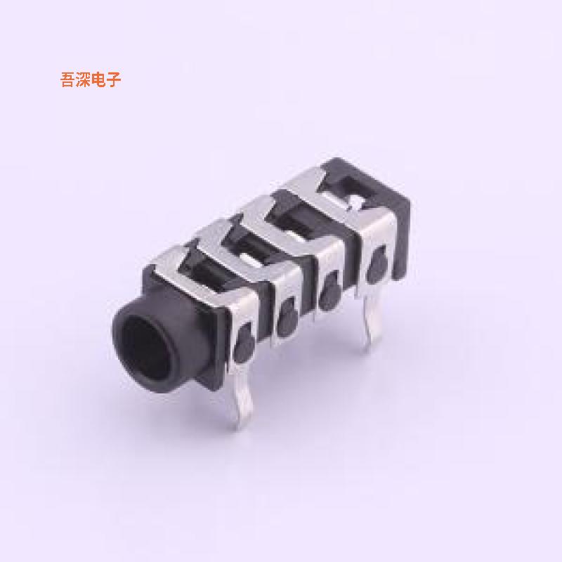 PJ-313B6-B |音频(耳机)6脚4级插脚W17.0xD6.2xH5.0