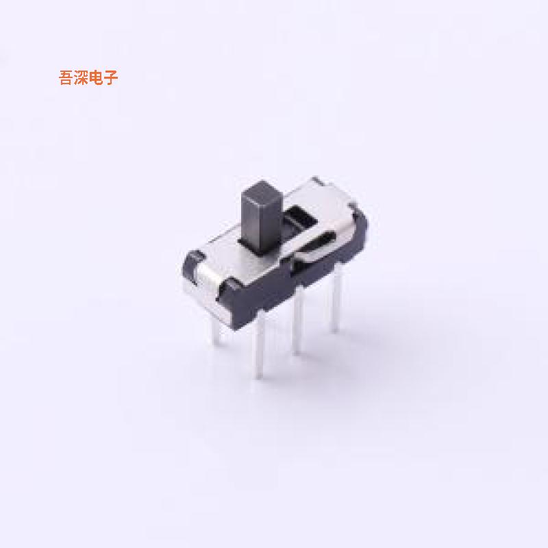 SS-3235D-02-L2 |滑动立式两档,6脚插件,9x3.6x2.6 柄3mm
